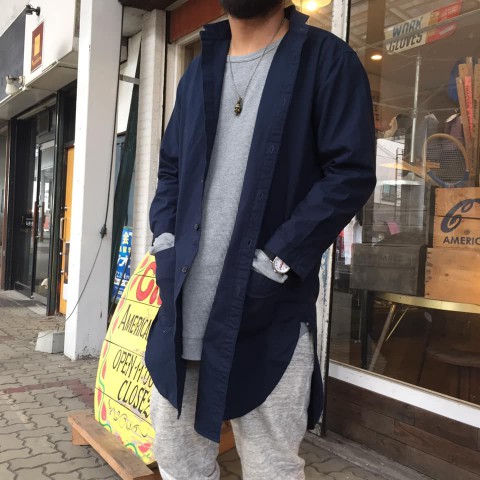 Audience ローマカラーロングシャツ入荷!!