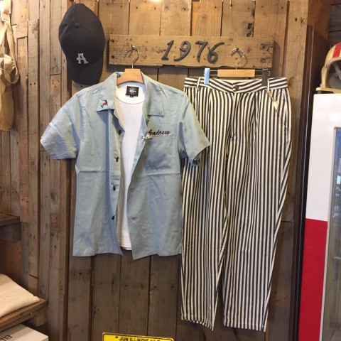 HOUSTON ボーリングシャツ入荷!!