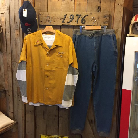 HOUSTON ボーリングシャツ入荷!!