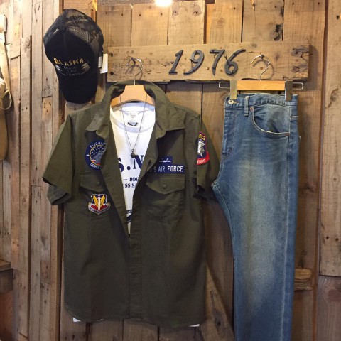 HOUSTON ファティーグシャツ入荷!!