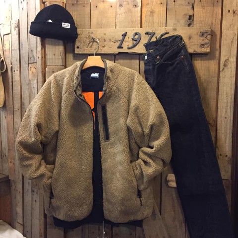 HALHAM リバーシブルボアフリースJKT入荷!