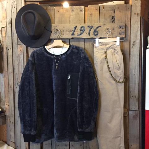 grn リバーシブルプルオーバー入荷!!