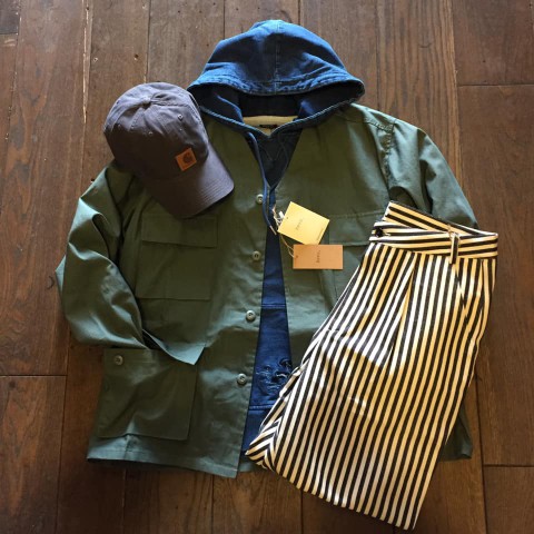 REVO ノーカラーミリタリーJKT入荷!