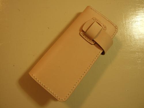 生徒さんの作品 ヌメ革の長財布