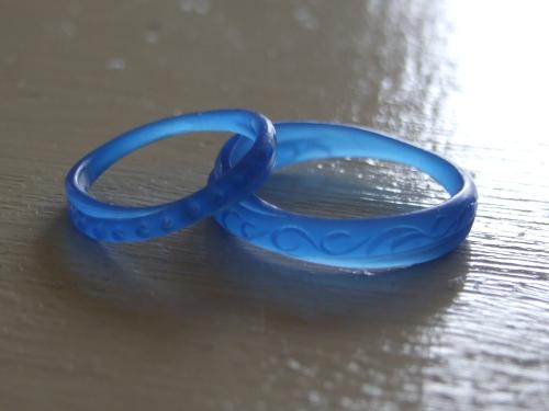 オーダーメイド結婚指輪のWAX原型です。