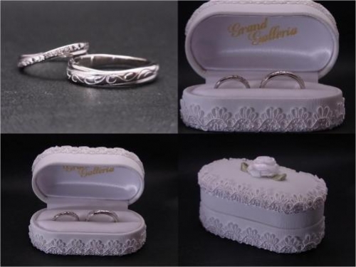 オーダーメイド プラチナ950 結婚指輪 世界に1つだけのマリッジリング