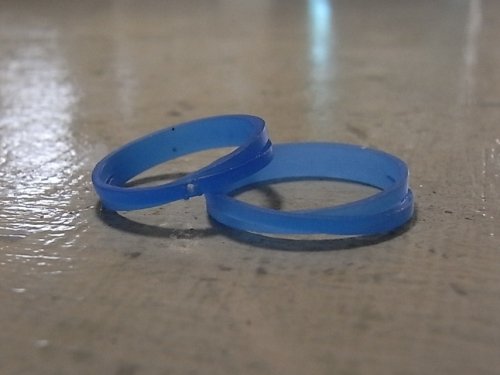オーダーメイド 結婚指輪のWAX原型 pt950