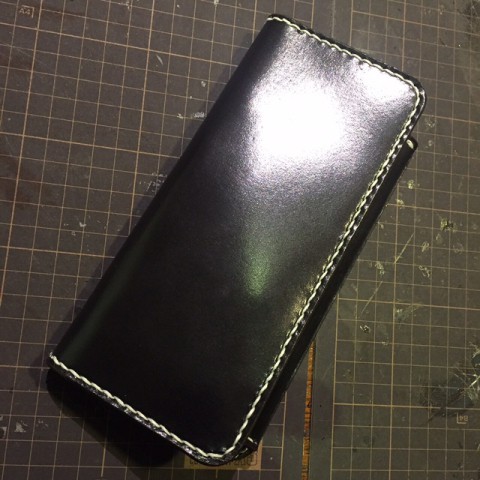 オーダーメイド! サドルレザーの長財布! 充実の休日