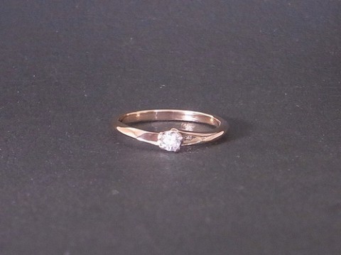 オーダーメイド! K18ピンクゴールド 婚約指輪!!