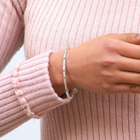 【アンティークマルチカラーブレスレット】のご紹介です!