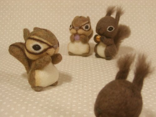 シマリス2号、待機中!