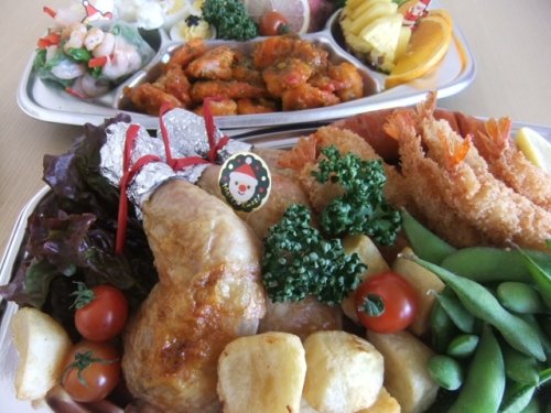 ランチはミックスフライ定食・オードブルのご案内