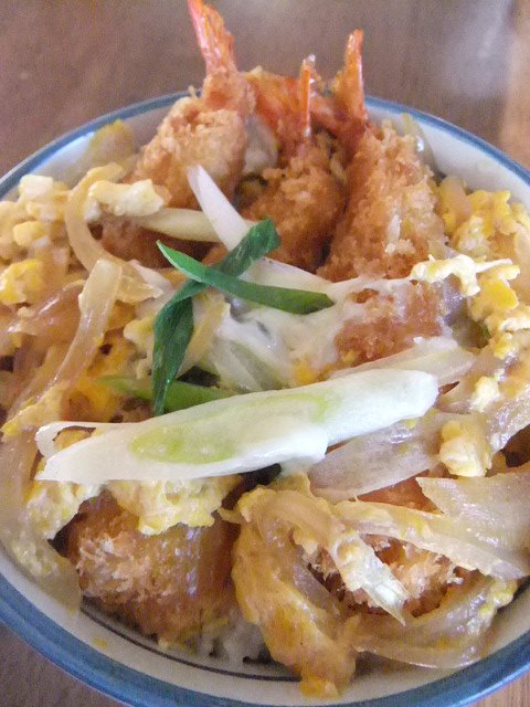 エビフライ…丼!!