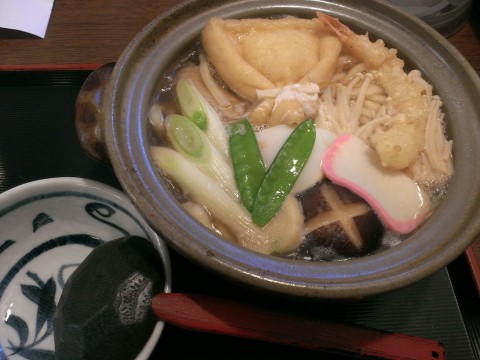 たんた家さんの鍋焼きうどん