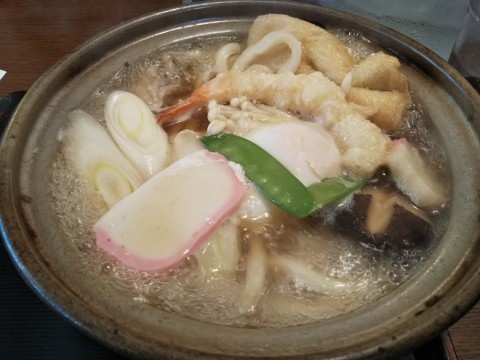 たんた家さんの鍋焼きうどん