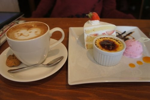 カフェグリーンさんのスイーツ