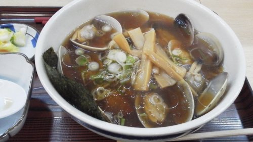 らーめん工房魚一さんのあさり醤油ラーメン(過去ラー記録)