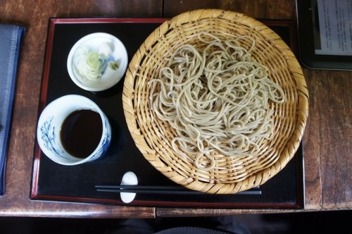 風土さんのざるそば