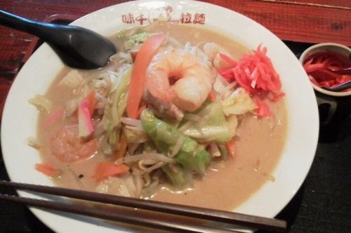 味千拉麺(帯広店)さんの長崎ちゃんぽん(過去麺記録)