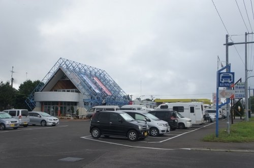 早朝の道の駅おとふけ