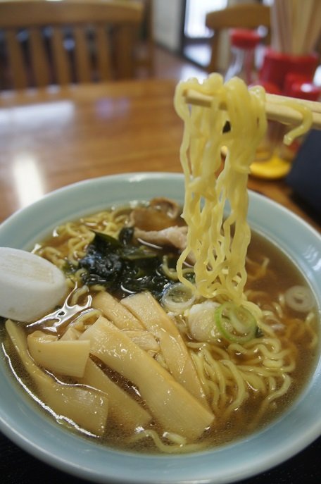 入駒食堂さんの醤油ラーメン