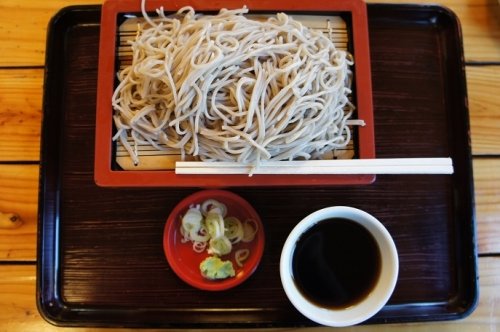 そば処太田屋さんのもりそば(森町)