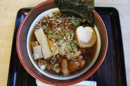 知床食堂レストラン店さんのしょう油ラーメン(羅臼町)