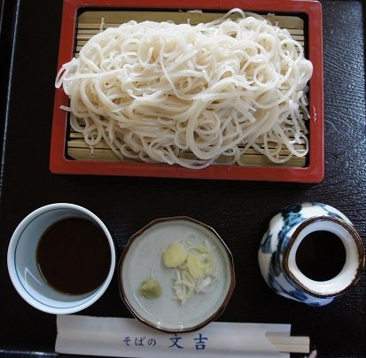 そばの文吉さんのもりそば