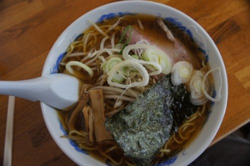 万来さんのしょうゆラーメン