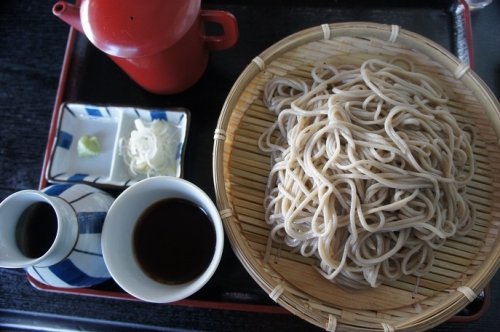 そば処一庵さんのもりそば