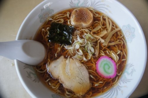 お食事処味の一丁目さんの醤油ラーメン