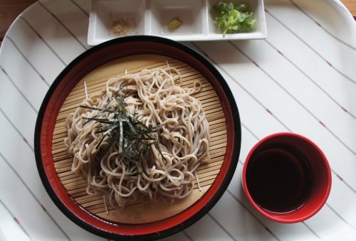 初訪、ロッジヌプカさんのざるそば