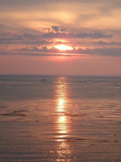 道北の風景・豊富～稚内（ノシャップの夕日）