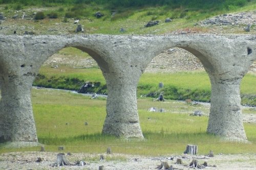 初撮り…タウシュベツ橋梁～糠平ダム