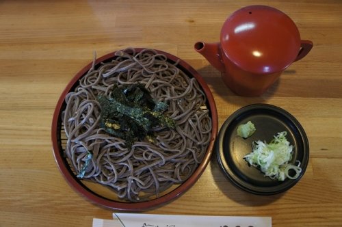 初訪店その2・お食事処あわのさんのざるそば