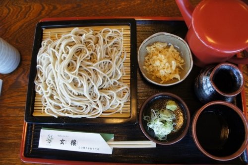 新得町・そばレストラン玄穣さんのせいろ