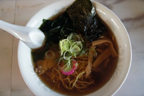鹿追町の秘境店・ぼうず山さんの醤油ラーメン