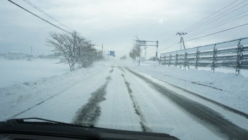 なんちゃってホワイトアウト！？