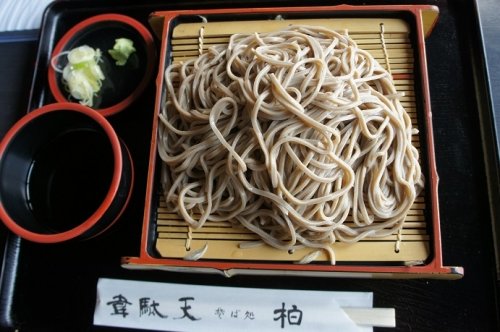 清水町・韋駄天　そば処柏さんのもり