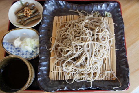 大樹町・そばや一秀さんのざるそば
