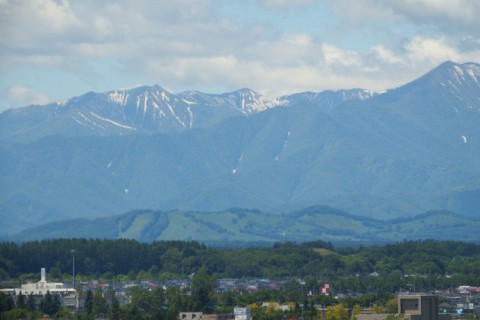 帯広市役所・展望ホールからの眺め