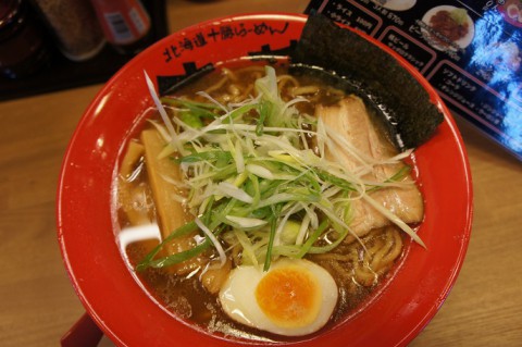 新規オープン!木の葉芽室店さんの十勝醬油らーめん