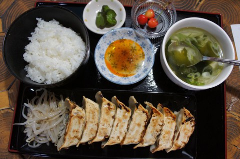 新オープン!　餃子屋　芽ーmebae-さんの浜松餃子定食