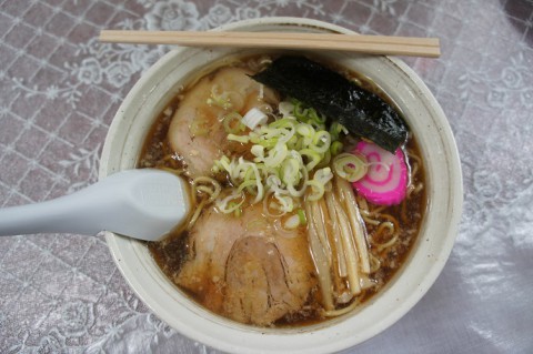 まつながさんの正油ラーメン