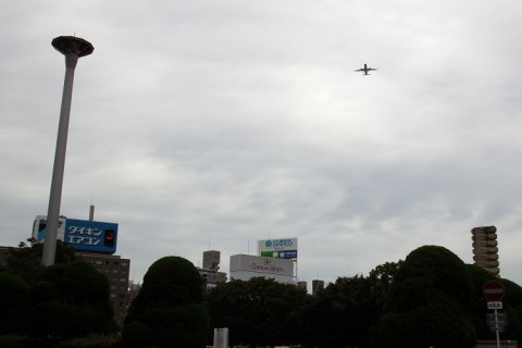 初秋の帯広の朝⇒⇒真夏の大阪の昼