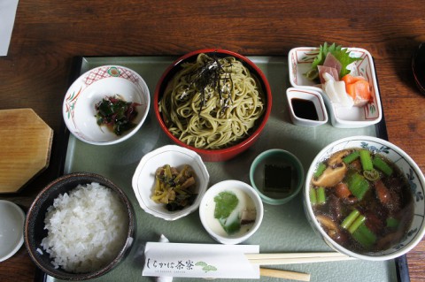 しらかば茶寮さんの鴨南蛮せいろ御膳