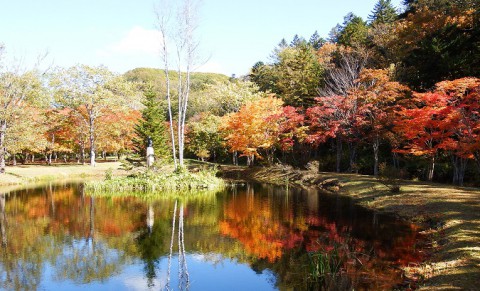 十勝の秋景～福原山荘の紅葉ほか