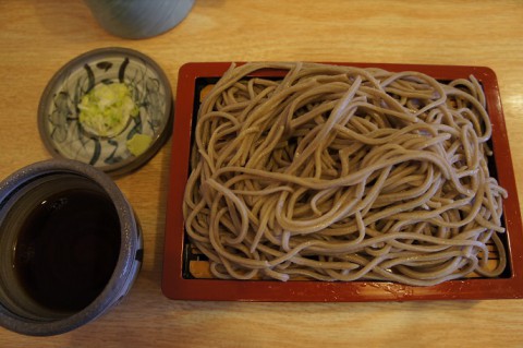 陸別町・正己秦食堂さんのもりそば