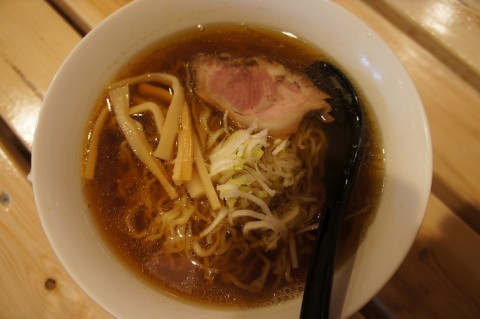 プレ・オープン!?　新囍(SHINKI)さんの醤油ラーメン
