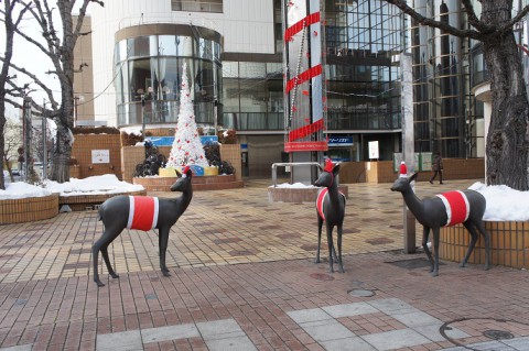 街はクリスマス気分～♪